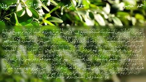سورة الزمر - الشيخ أحمد العجمي