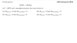 Entropy | Most Misunderstood Concept | JEE Adv 2014