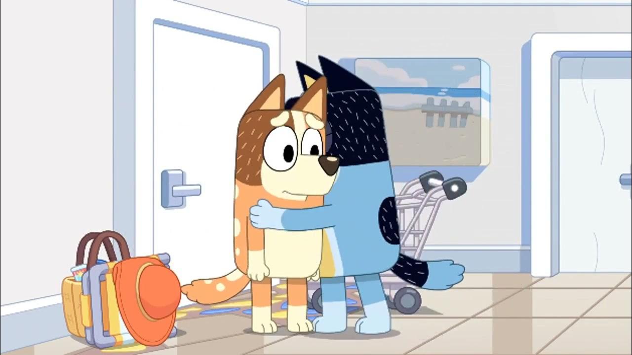 Bandit Hugs Chilli Heeler Bluey Relax YouTube