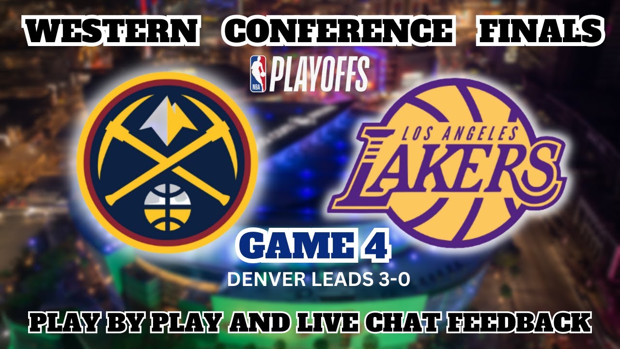 DENVER VS LAKERS Western Conference Finals YouTube