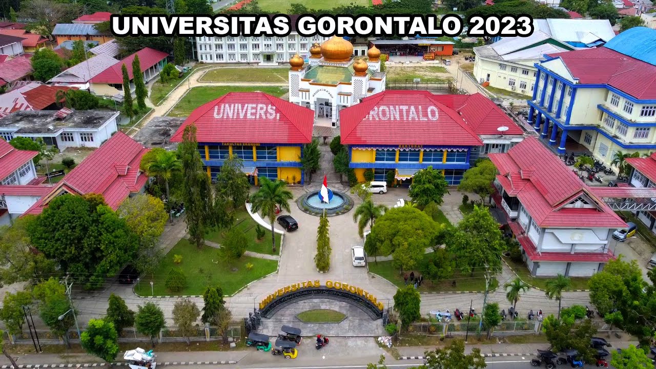 Текущее состояние кампуса Университета Горонтало в 2023 году