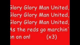 Glory Glory Man United karaoke