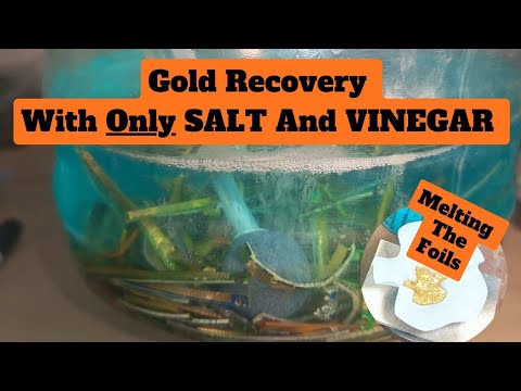 What Does Hydrogen Peroxide Do To Gold