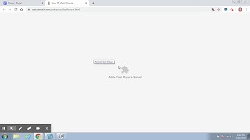 Flash Player issue when using ST Math