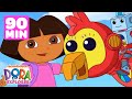 Dora's Robot &amp; Space Alien Adventures! #3 👽🤖 90 Minutes | Dora the Explorer | Dora &amp; Friends