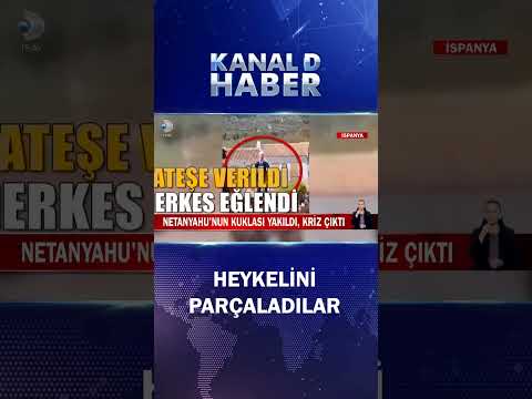 İspanya'daki Festivalde Netanyahu'nun Kuklası Yakıldı, Kriz Çıktı! thumbnail