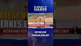 İspanya'daki Festivalde Netanyahu'nun Kuklası Yakıldı, Kriz Çıktı! – Kanal D Haber