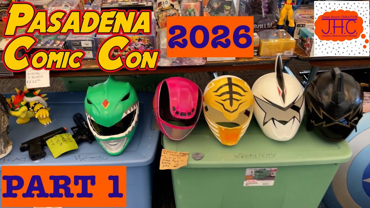 PASADENA COMIC CON 2026 CONVENTION WALKTHROUGH 1 Animation Voice Actors Video Games Funko Pop Fun