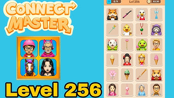 Connect master match puzzle level 256 solution walkthrough 