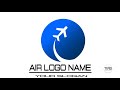 How to Draw Airplane Logo Design In Adobe Illustrator | Travel logo Design 2020 | Bangla tutorial.