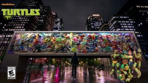 Super Smash Bros. Ultimate - (Teenage Mutant Ninja Turtles 2012) Opening Theme Song Trailer