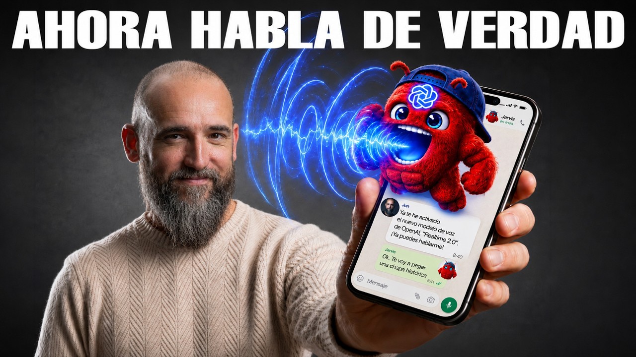 Conecto la nueva voz de ChatGPT a mis Agentes: ahora hablan de verdad
