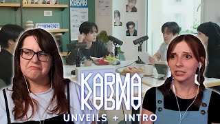 Stray Kids | KARMA : Unveils + Mashup + Intro REACTION