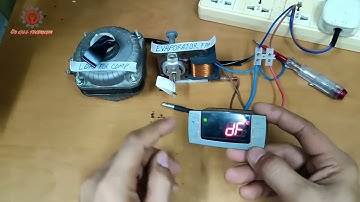 HOW TO INITIATE DIXELL FAN DEFROSTING IN CHILLER TO AVOID ICE FORMATION ON EVAPOTOR COIL 