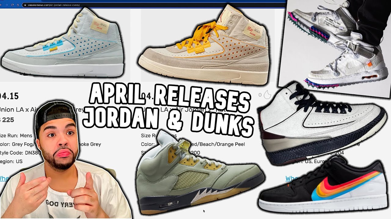 nike april drops