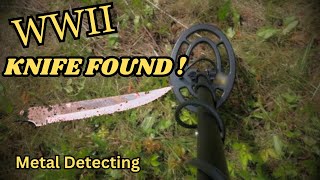 WWII KNIFE FOUND ( Warning Viewer Discretion Is Advised ) ~ Metal Detecting