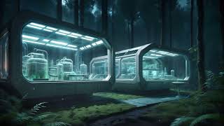 Dark Ambient Lab - Research Facilities - Sci-Fi Dystopian Sleep Meditation Post-Apocalyptic Sleep 4K