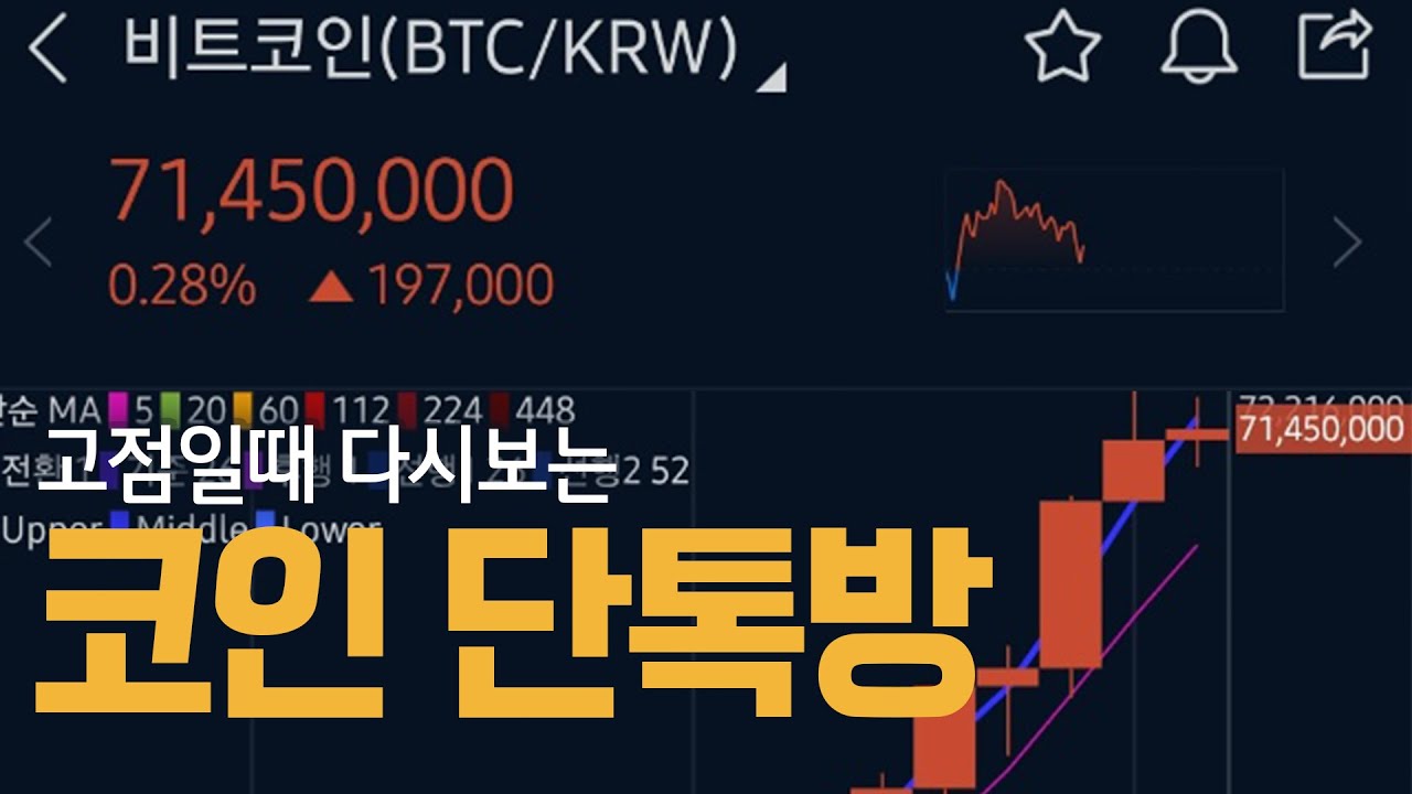 고점일때 다시보는 코인 단톡방 - YouTube
