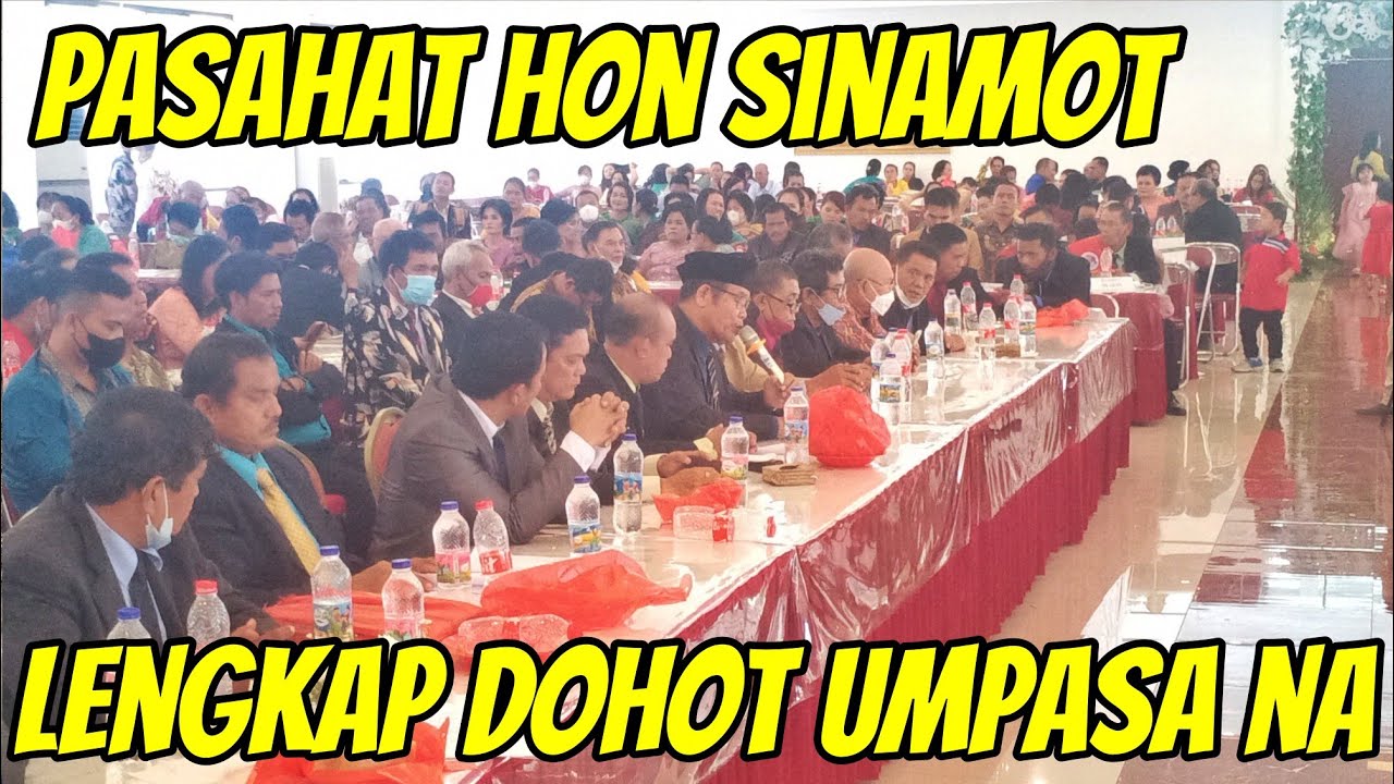 Tabo bah adat ni batak on Pasahat sinamot  Raja Parhata Adat Batak lengkap dohot umpasana