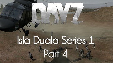 ARMA 2: DayZ Mod Survival — Isla Duala Series 1 — Part 4 — Helicopter Hunt!