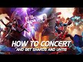 Farm Stars! and How To Farm Points For Units and More | Concert of Champions Game Mode | MCOC