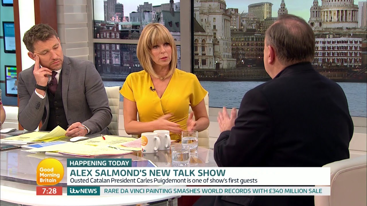 Alex Salmond's New Talk Show Good Morning Britain YouTube