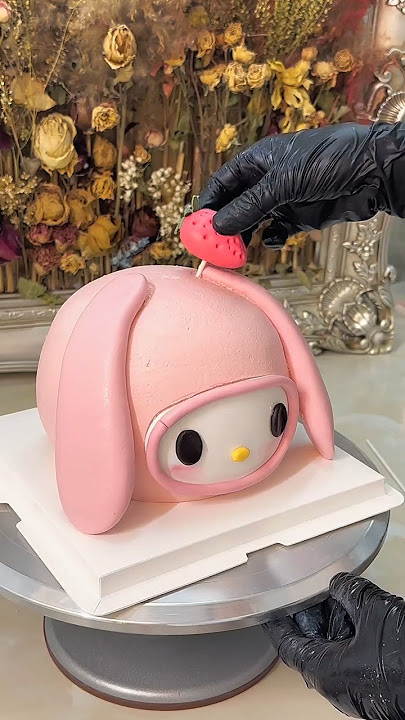 Immersive cake making/Melody. #Melody #MelodyCake #HarbinFood