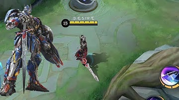 LoL Alucard got Optimus Prime