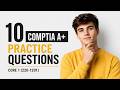 10 HARD CompTIA A+ Core 1 Questions (220-1201) – Can You Pass?