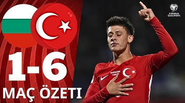 Bulgaristan - Türkiye | 1-6 | Maç Özeti | Avrupa Elemeleri Dünya Kupası 2026