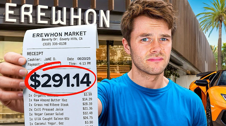 Eating at the Most Expensive Grocery Store for 24 Hours