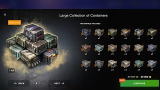 Opening Containers Collection WoT Blitz. Part.2