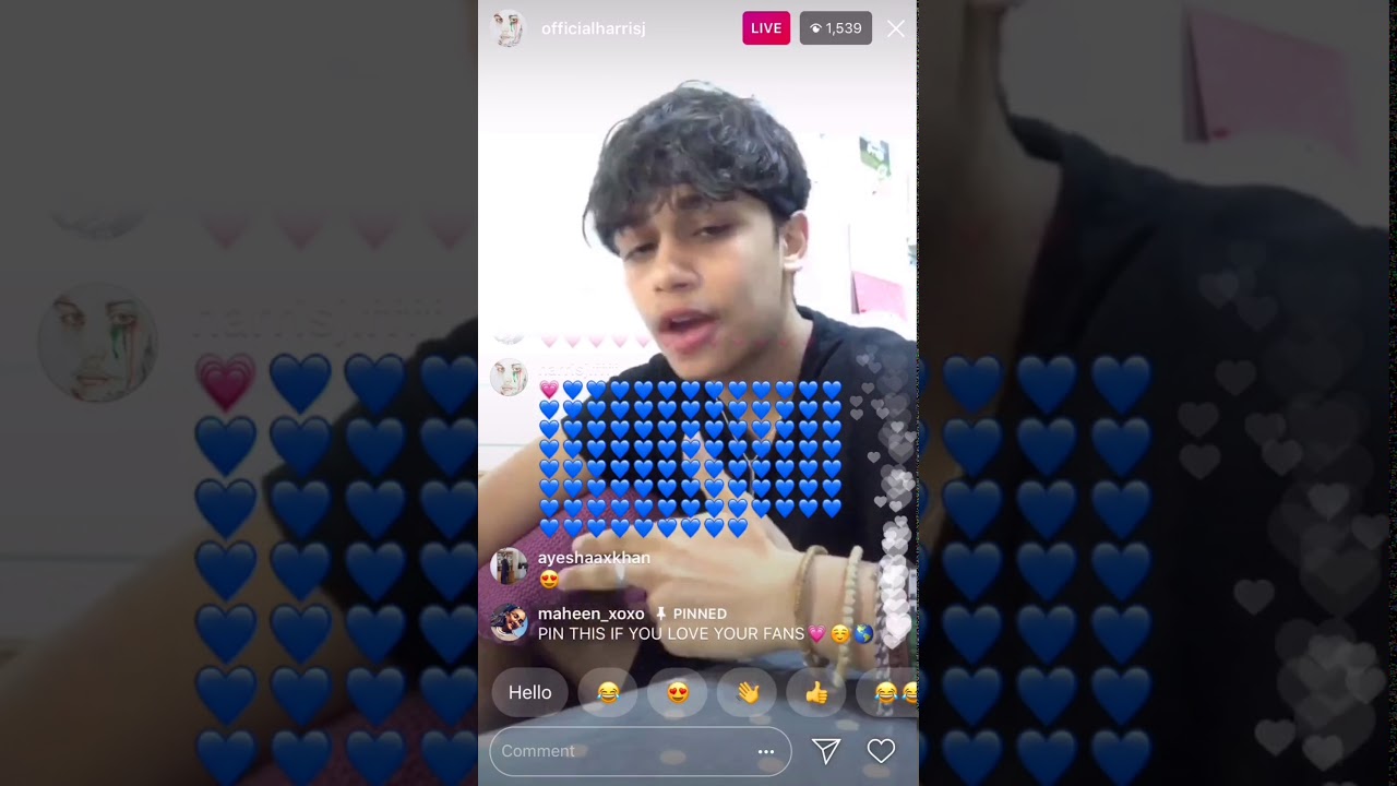 Harris J - Insta Live (09/06/18) Part 1