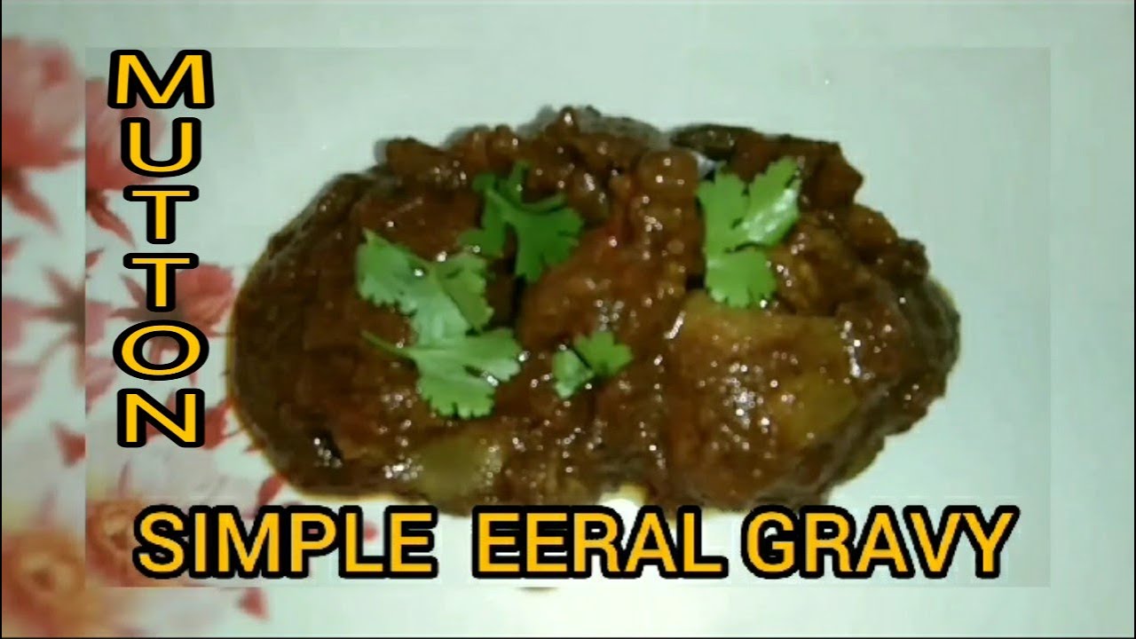 Eeral gravy seivathu eppadi in Tamil/Mutton Liver gravy recipe in tamil/Spicy aatu eeral gravy