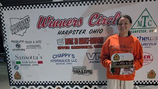 Harlies 3rd place finish in her first Jr Maddog class at Triangle Motorcycle club on her SSR 150