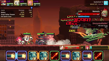 Crusaders Quest - Crow Baiken Panpan combi