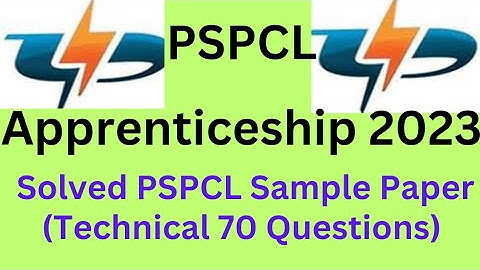 Solved PSPCL Sample Paper 2023