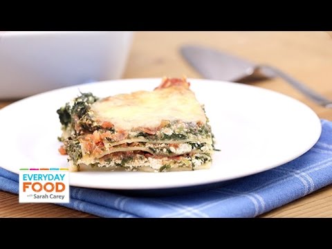 Spinach and Prosciutto Lasagna Recipe - Everyday Food with Sarah Carey