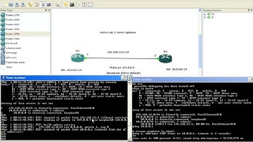 Cisco Networks Routing Information Protocol RIPv2 Lab 5 (Updates: Broadcast, Multicast, Unicast)