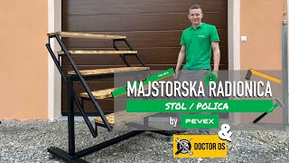 Sklopivi stol/polica - Majstorska Radionica by Pevex