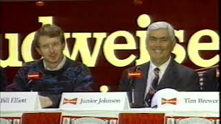 Bill Elliott Signs With Junior Johnson in 1992 | Budweiser No. 11 Ford Era Begins