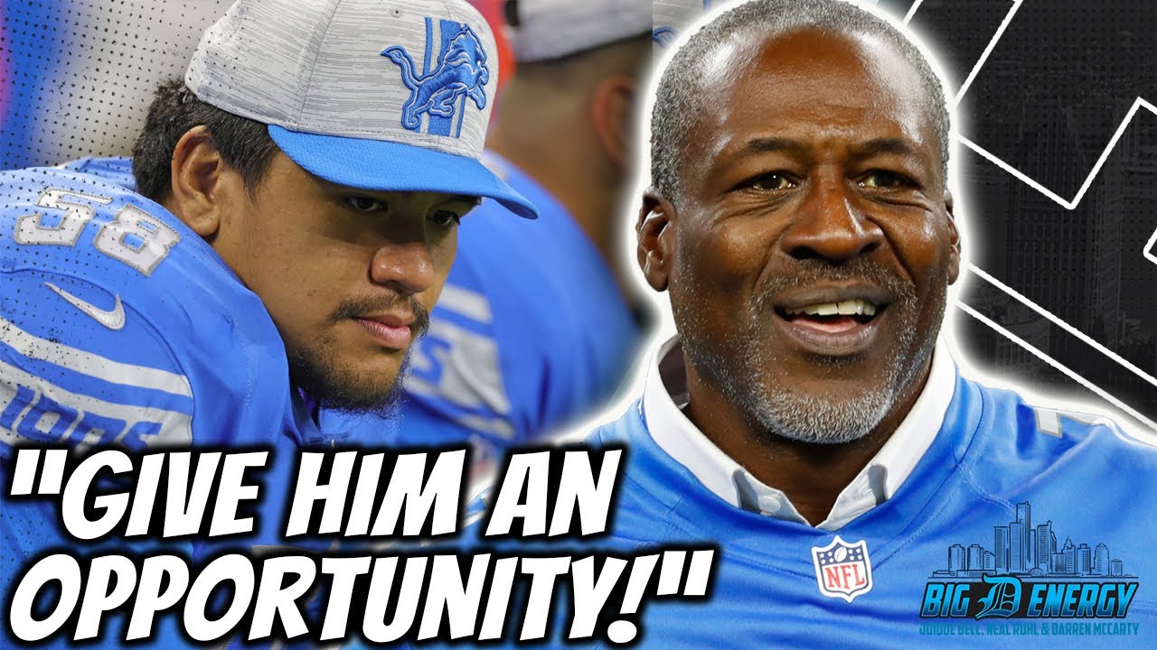 Lomas Brown on Penei Sewell Returning to Right Tackle for the Detroit Lions