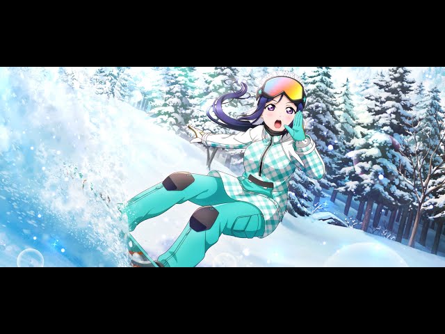 Love Live! ALL STARS【松浦果南（松浦 果南） 兩人一起取暖吧．滑到你