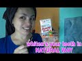 HOW to WHITEN TEETH NATURALY using BAKING SODA