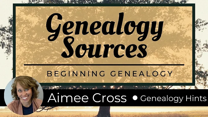 Genealogy Sources - You Need Them!
