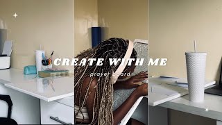 HOW TO MAKE A PRAYER BOARD | DIY | GET CREATIVE🤍