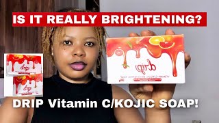 Drip Vitamin C Kojic Acid Brightening Bar Soap Review 2026