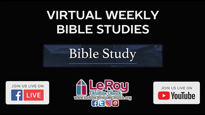 Virtual Bible Study 4 -22-2020