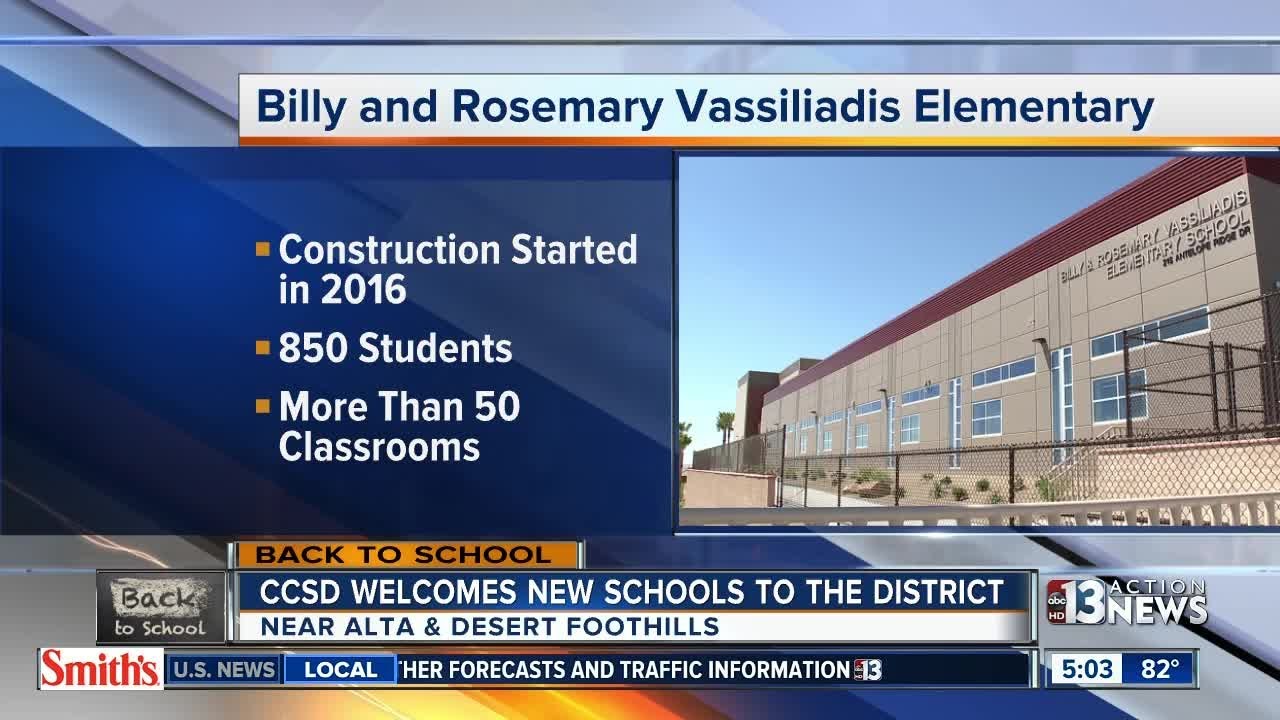 First day of school for Vassiliadis Elementary YouTube