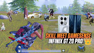 SUPER SMOOTH+90FPS TEST BGMI🔥• INFINIX GT 20 PRO💥 • LIVIK GAMEPLAY 🥵•BGMI